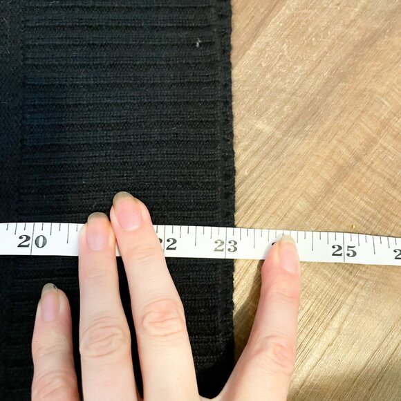 Van Kukil Women's Striped Cashmere Turtleneck Old Money Quiet Luxury, Size XS - Picture 8 of 8